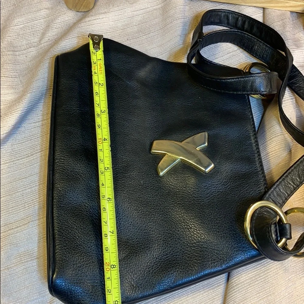 Paloma Picasso Made in Italy leather EVC rare bag